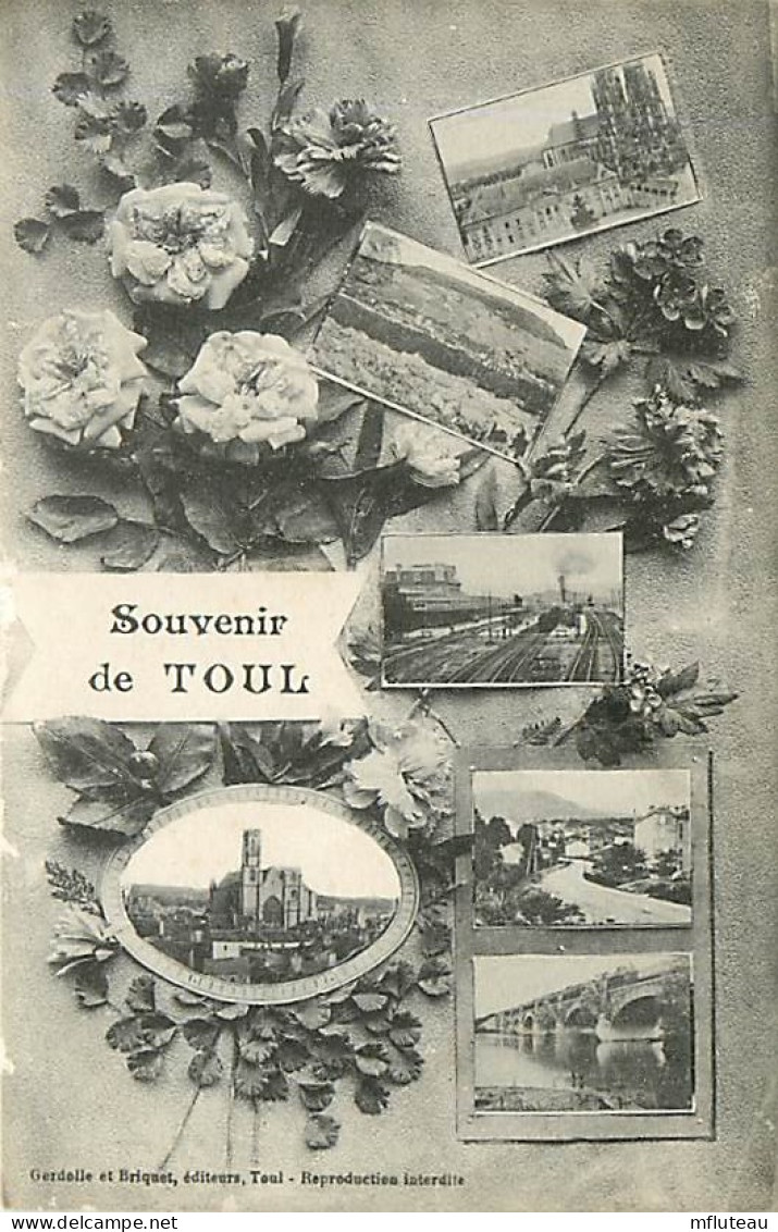 54* TOUL Souvenir multi Vues        RL05.0137 - Toul