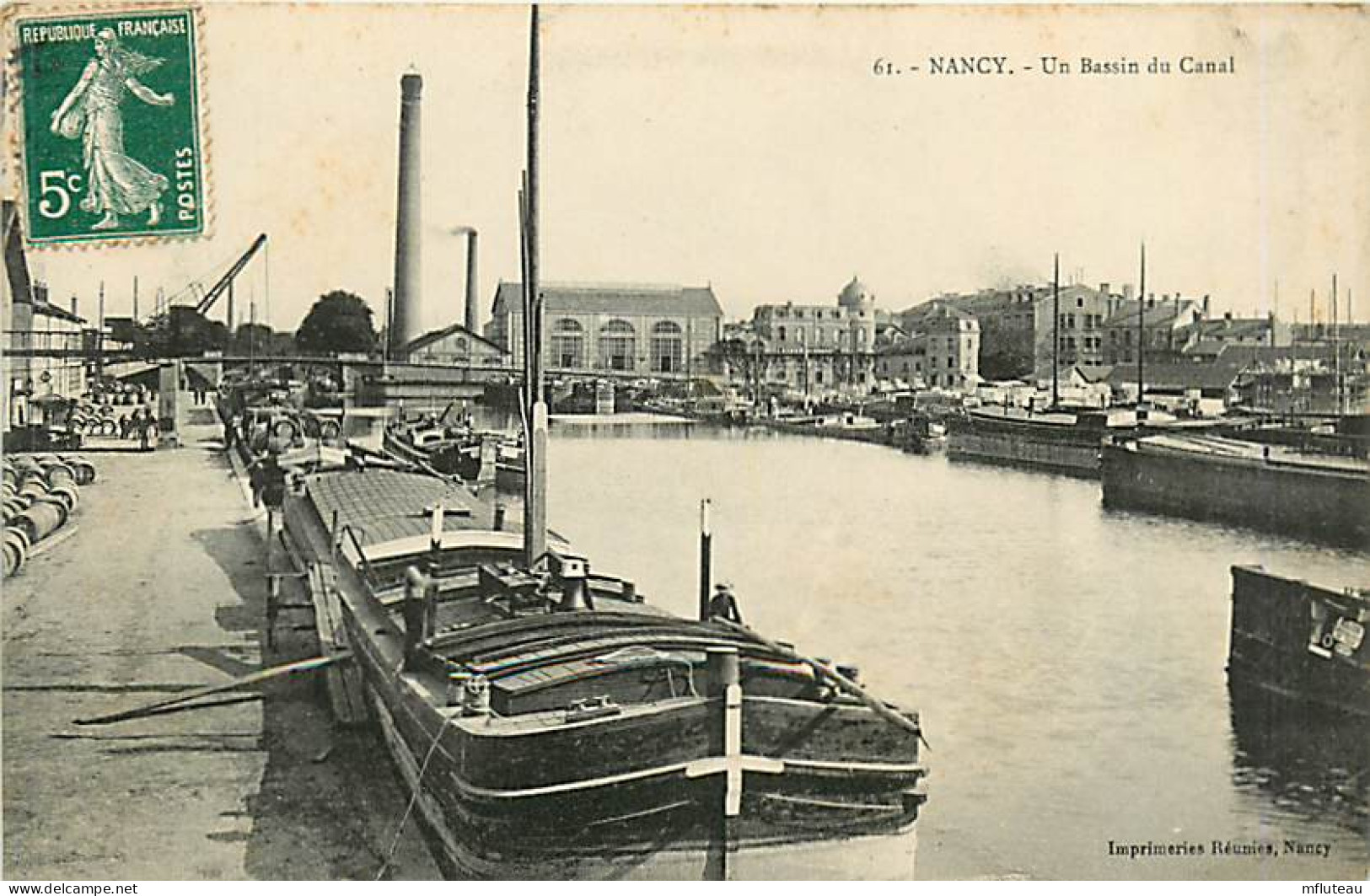 54* NANCY Bassin Du Canal        RL05.0118 - Nancy