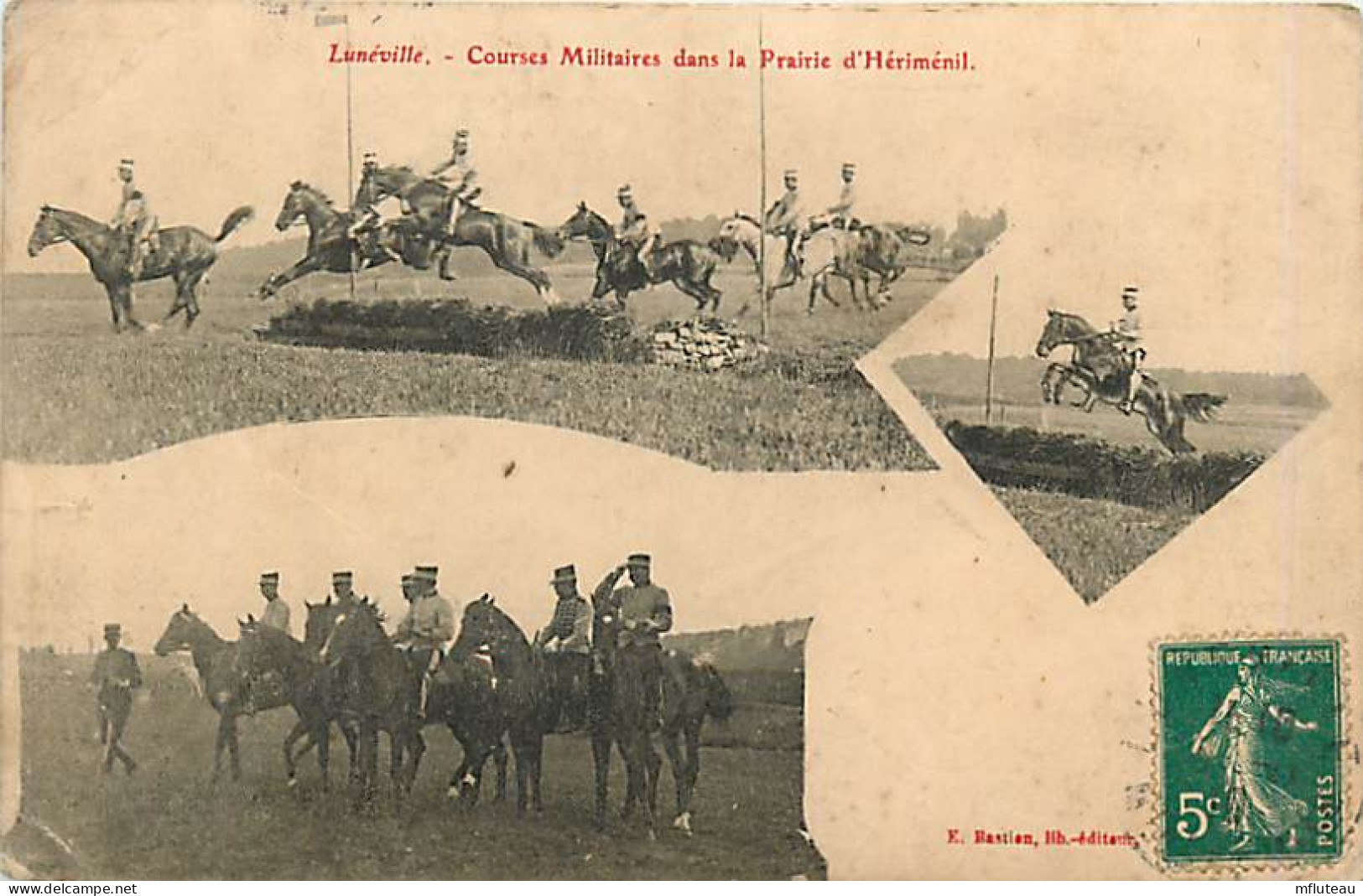 54* LUNEVILLE Courses Militaires         RL05.0120 - Otros & Sin Clasificación