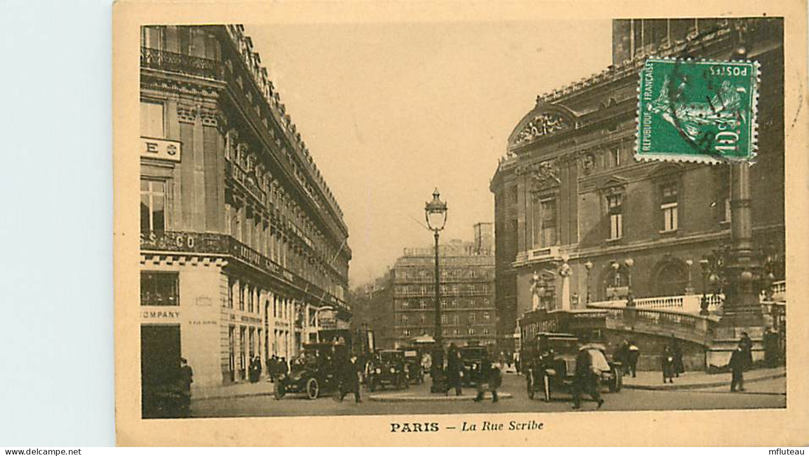 75* PARIS  9e  Rue Scribe     RL04 .1425 - Paris (09)