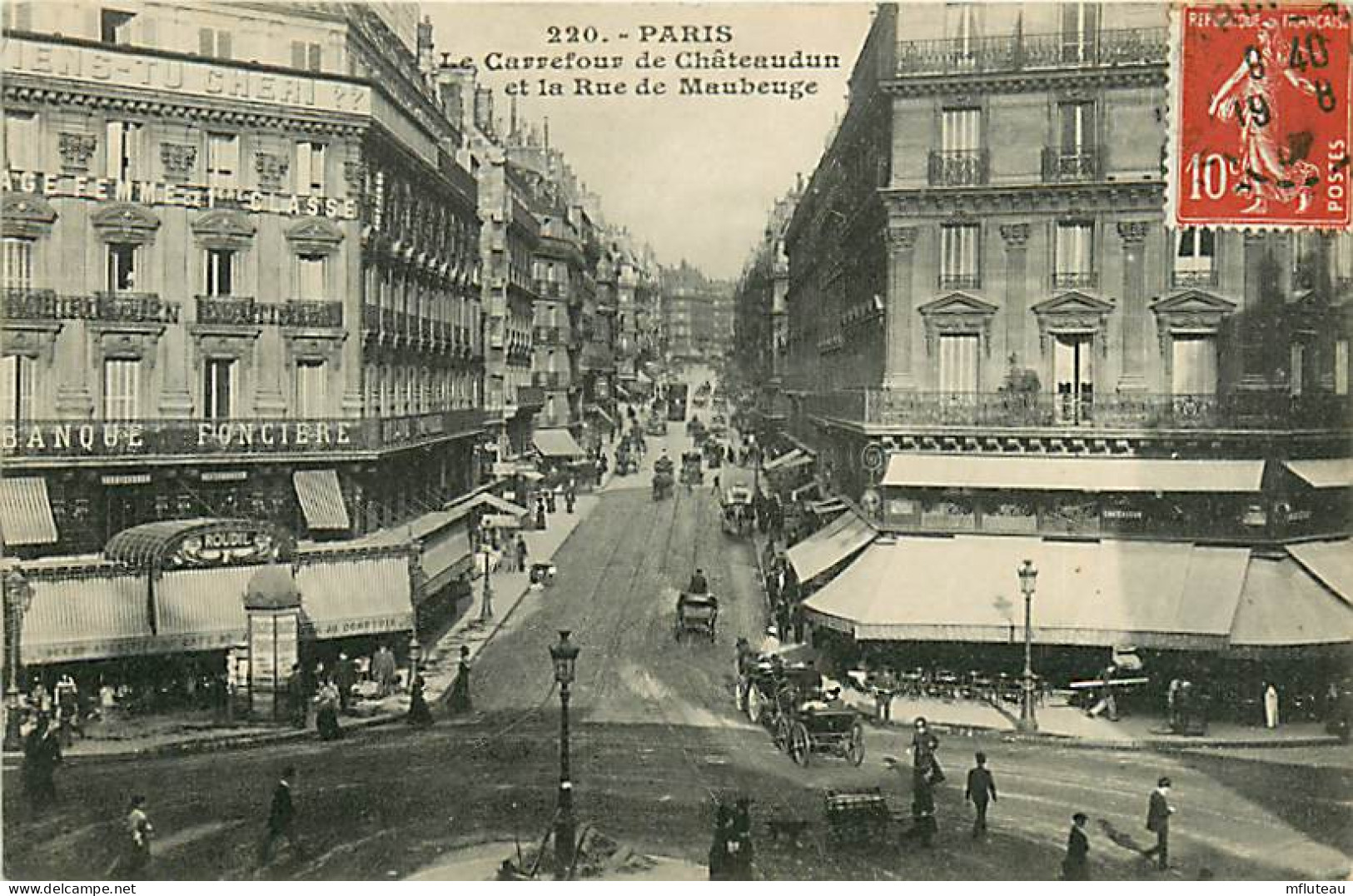 75* PARIS  9e   Carrefour De Chateaudun   RL04 .1428 - Distretto: 09