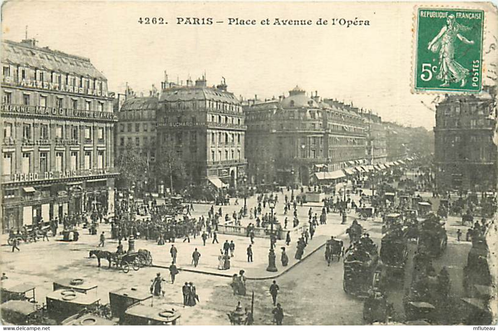 75* PARIS  9e   Place Et Av De L Opera     RL04 .1420 - Paris (09)