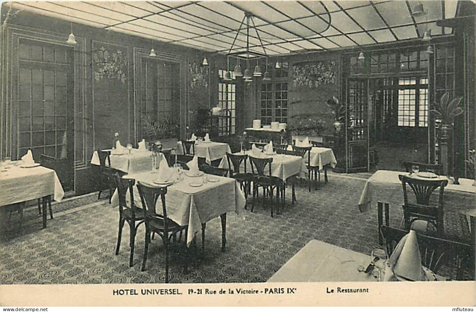 75* PARIS  9e   Rue De La Victoire  Hotel « universel »   RL04 .1404 - District 09