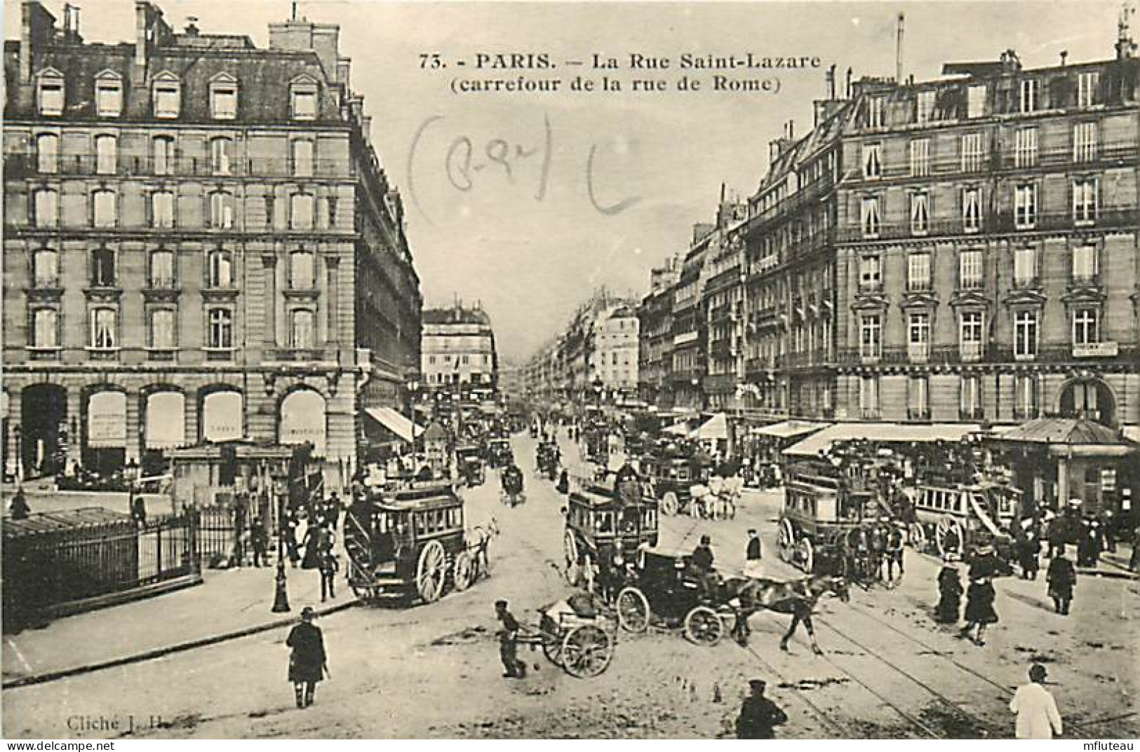 75* PARIS  9e   Rue St Lazare   RL04 .1389 - District 09