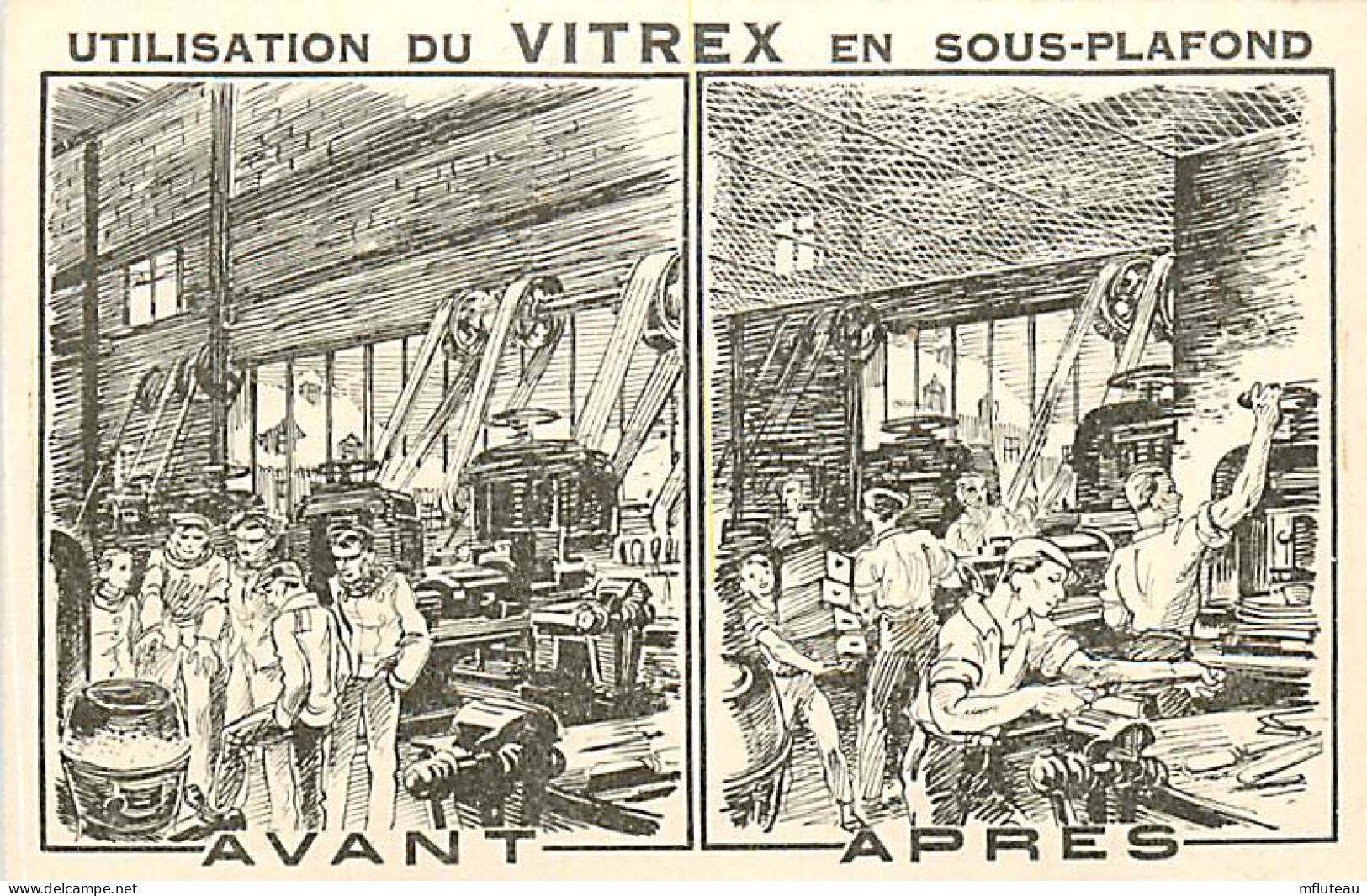 75* PARIS  9e   Publicite « le Vitrex »  Rue Bleue  (pub Au Verso) RL04 .1392 - Paris (09)