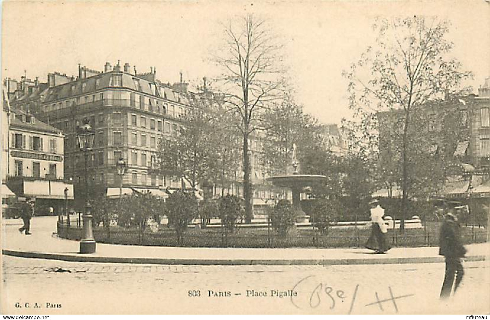 75* PARIS  9e  Place Pigalle     RL04 .1384 - District 09