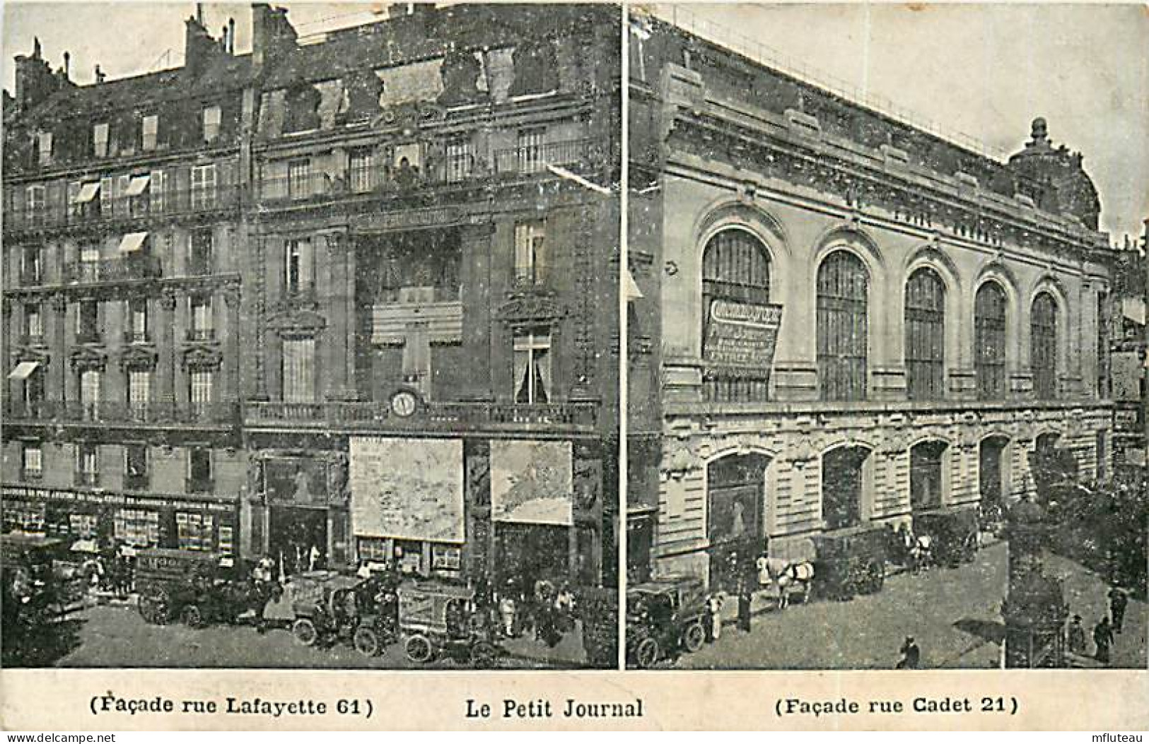 75* PARIS  9e   Rue Lafayette  Cadet « le Petit Journal »    RL04 .1300 - Paris (09)