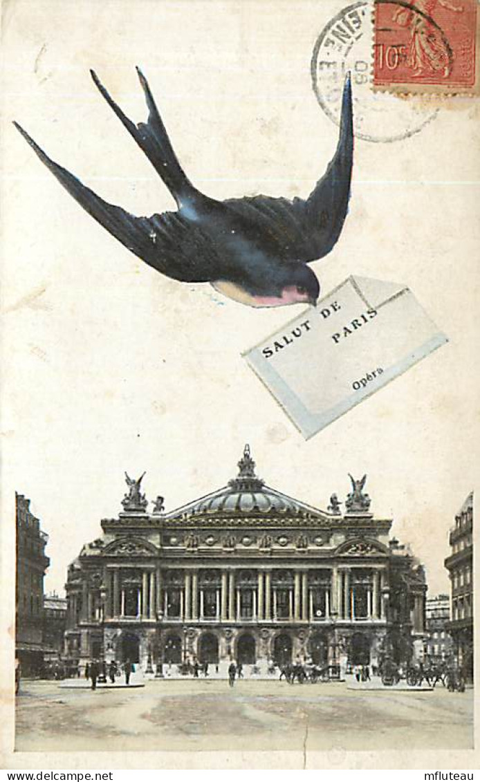 75* PARIS  9e  Opera  « salut »    RL04 .1289 - Paris (09)