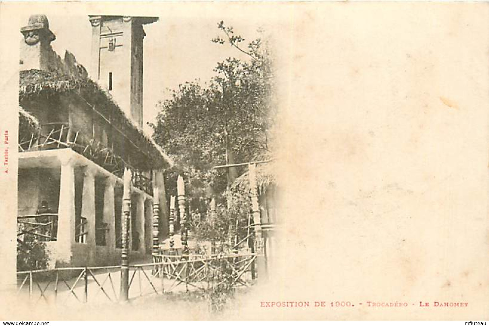 75* PARIS  8e   Expo 1900- Le Dahomey      RL04 .1236 - Distretto: 08