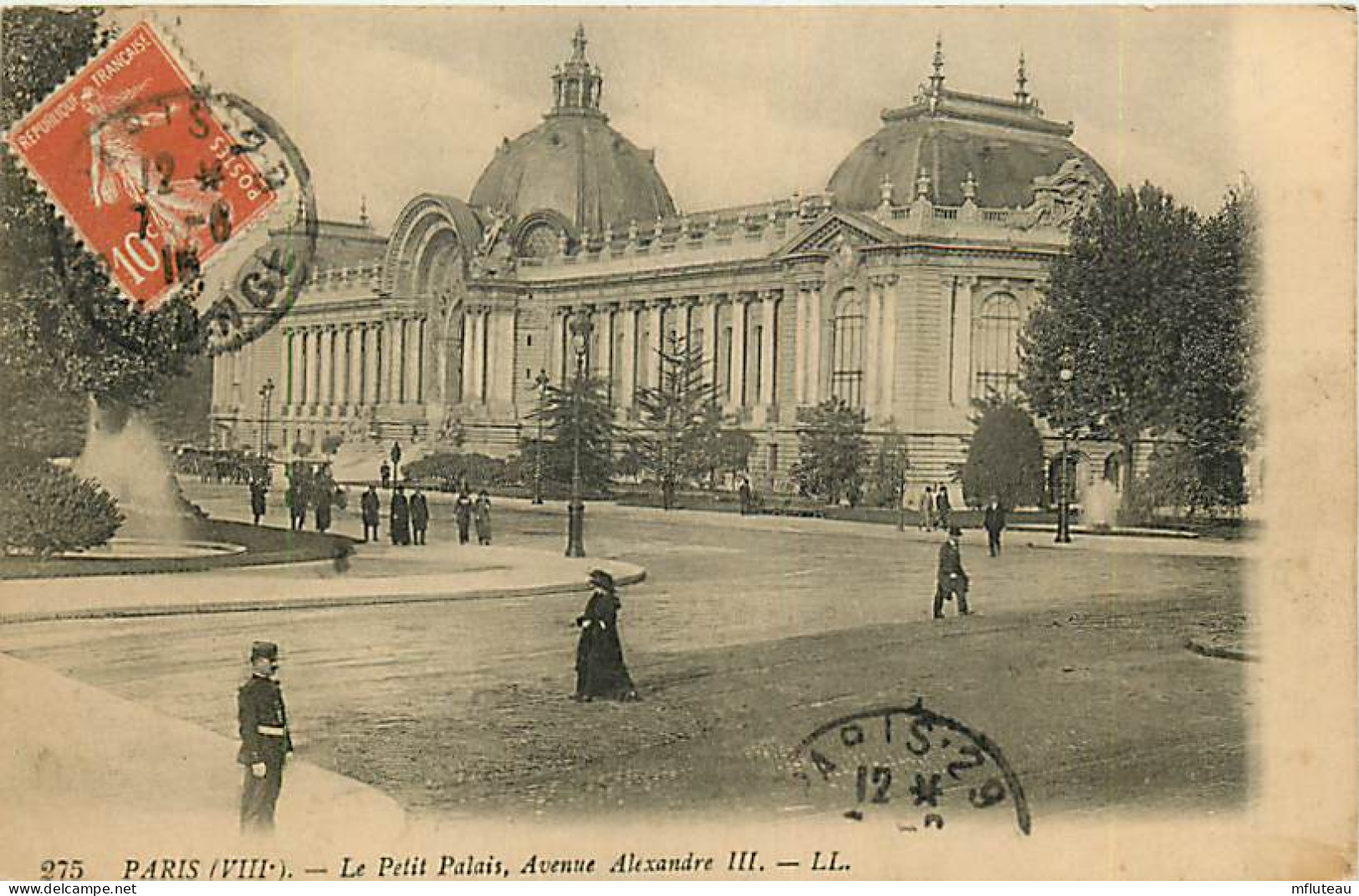 75* PARIS  8e   Le Petit Palais    RL04 .1170 - Arrondissement: 08