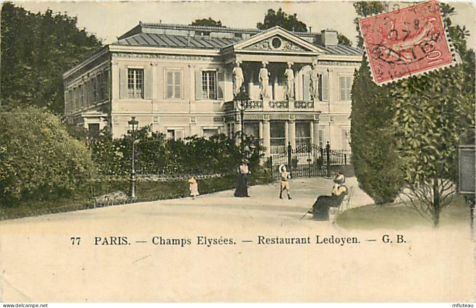 75* PARIS  8e  Champs Elysees -restaurant « ledoyen »   RL04 .1135 - Paris (08)