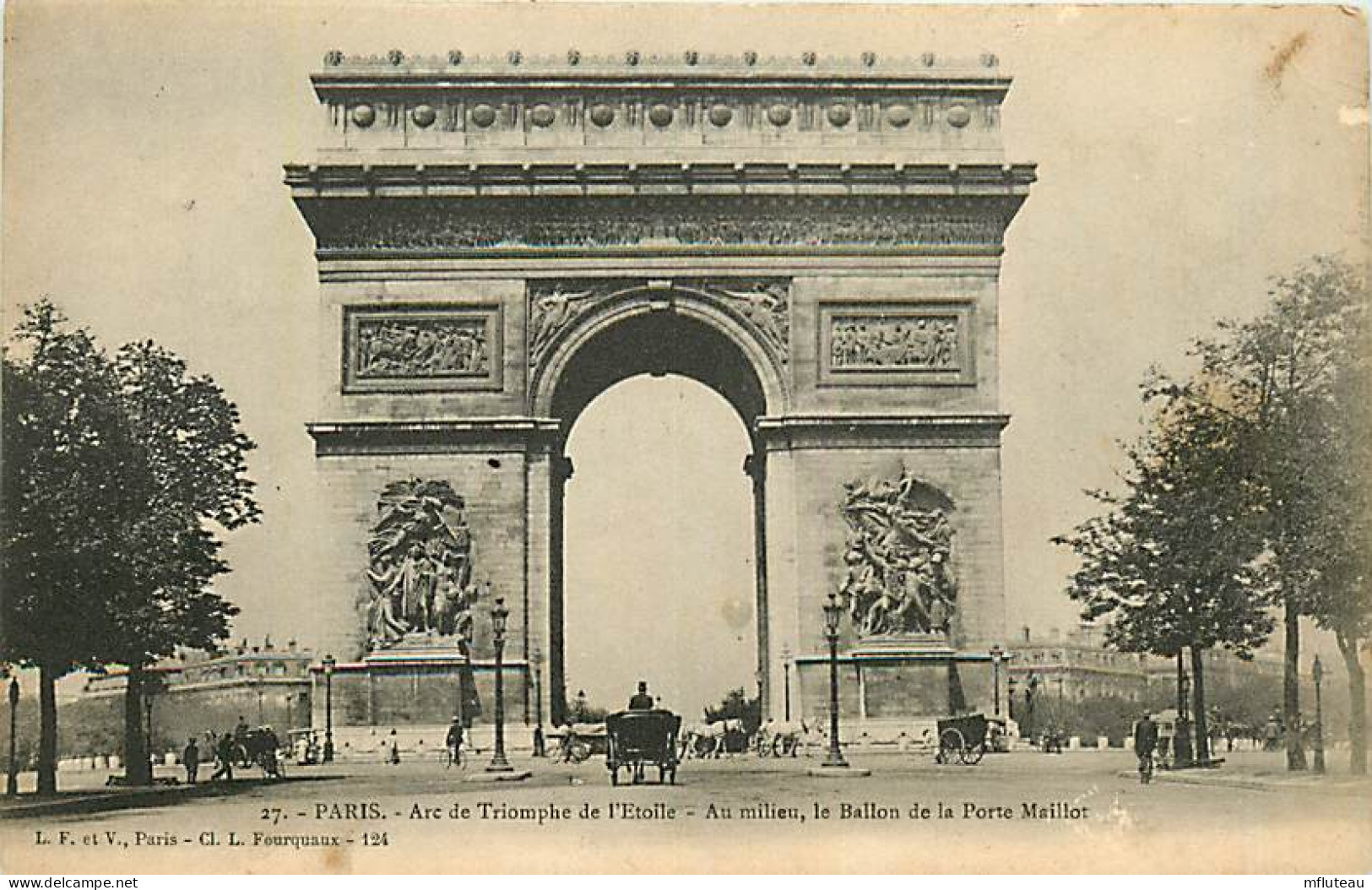 75* PARIS  8e   Arc De Triomphe    RL04 .1099 - Arrondissement: 08