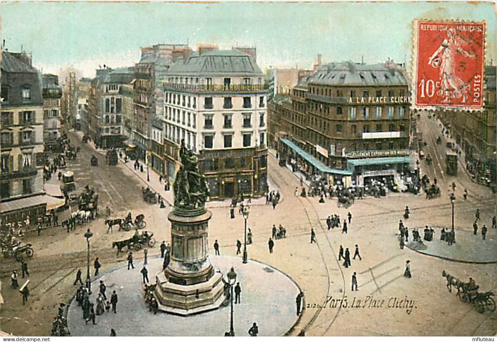 75* PARIS  8e   Place Clichy   RL04 .1066 - District 08