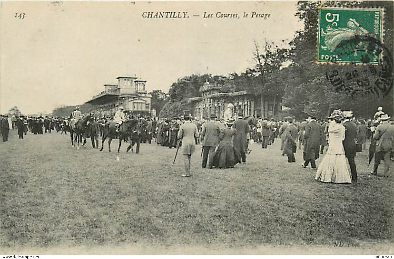 60* CHANTILLY Courses  Le Pesage       RL05.0804 - Chantilly