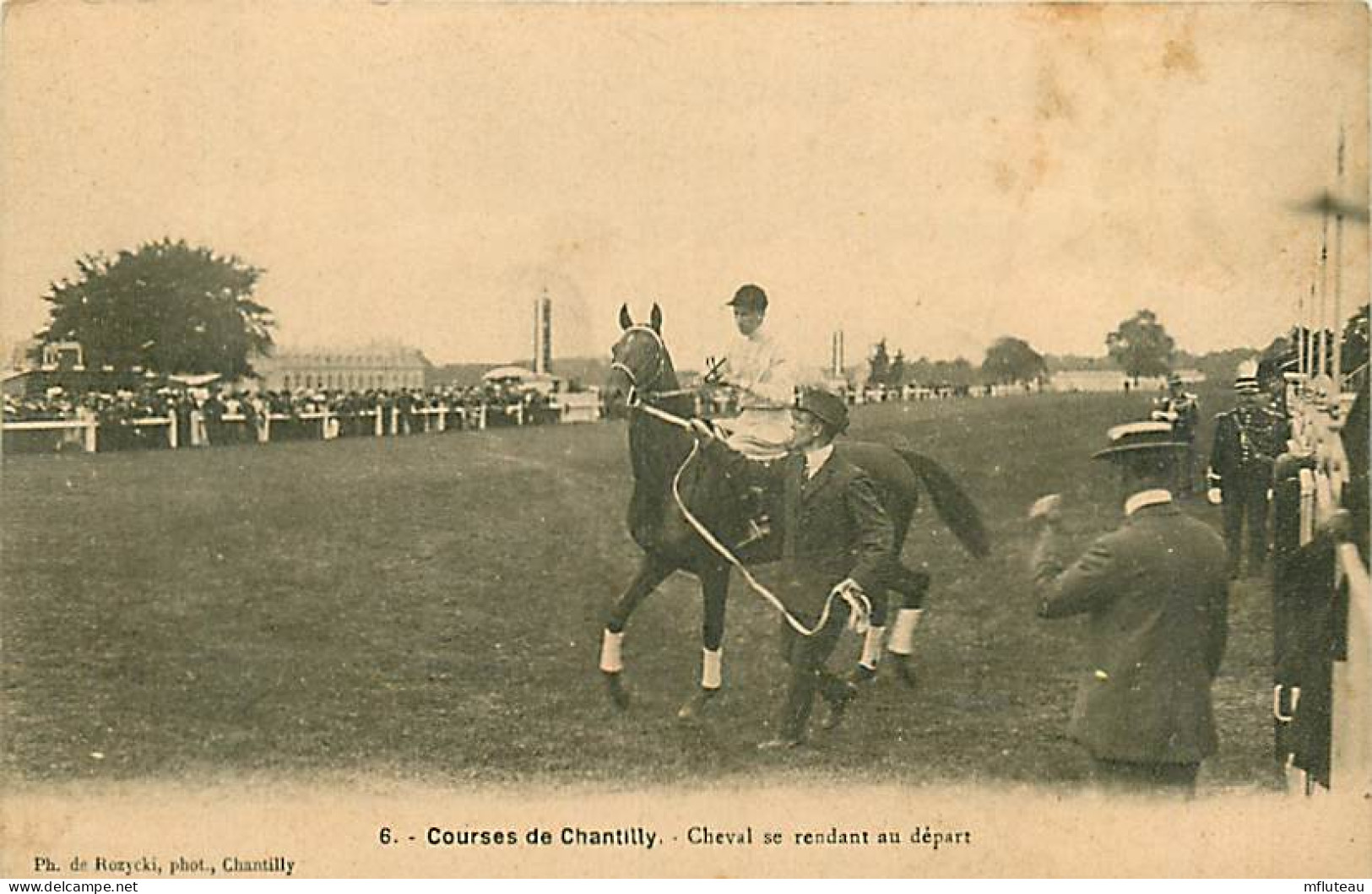 60* CHANTILLY  Courses  Cheval De Rendant Au  Depart  RL05.0734 - Chantilly