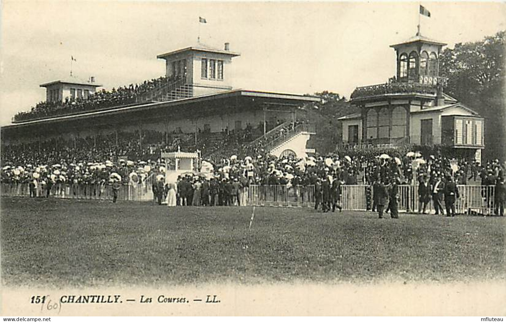 60* CHANTILLY  Les Courses  -  Tribunes    RL05.0719 - Chantilly