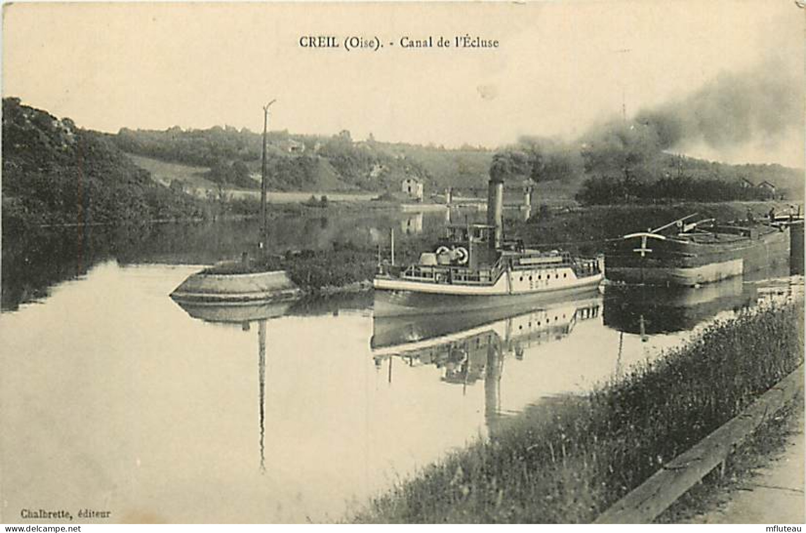 60* CREIL Canal De L Ecluse         RL05.0639 - Creil