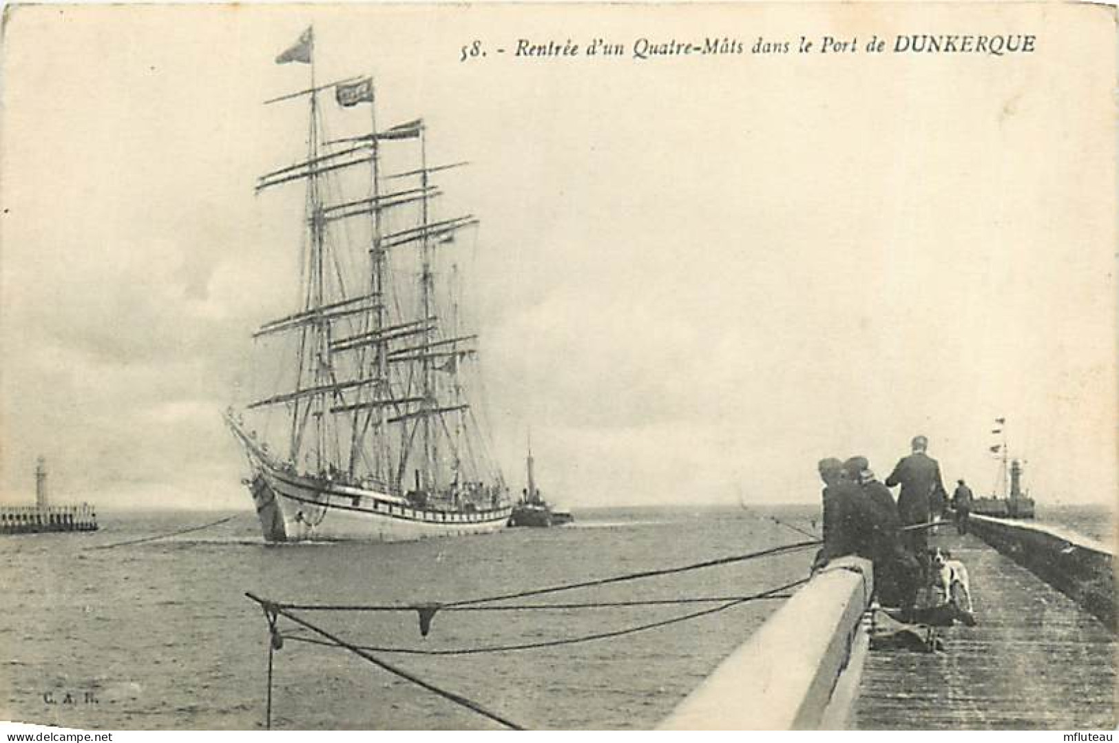 59* DUNKERQUE  Entree « quatre Mats »        RL05.0589 - Dunkerque