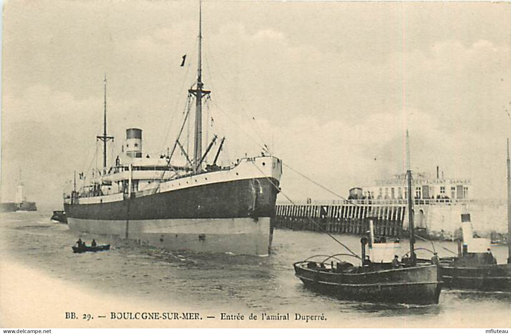 62* BOULOGNE SUR MER  Entree « amiral Duperre »         RL05.0586 - Boulogne Sur Mer