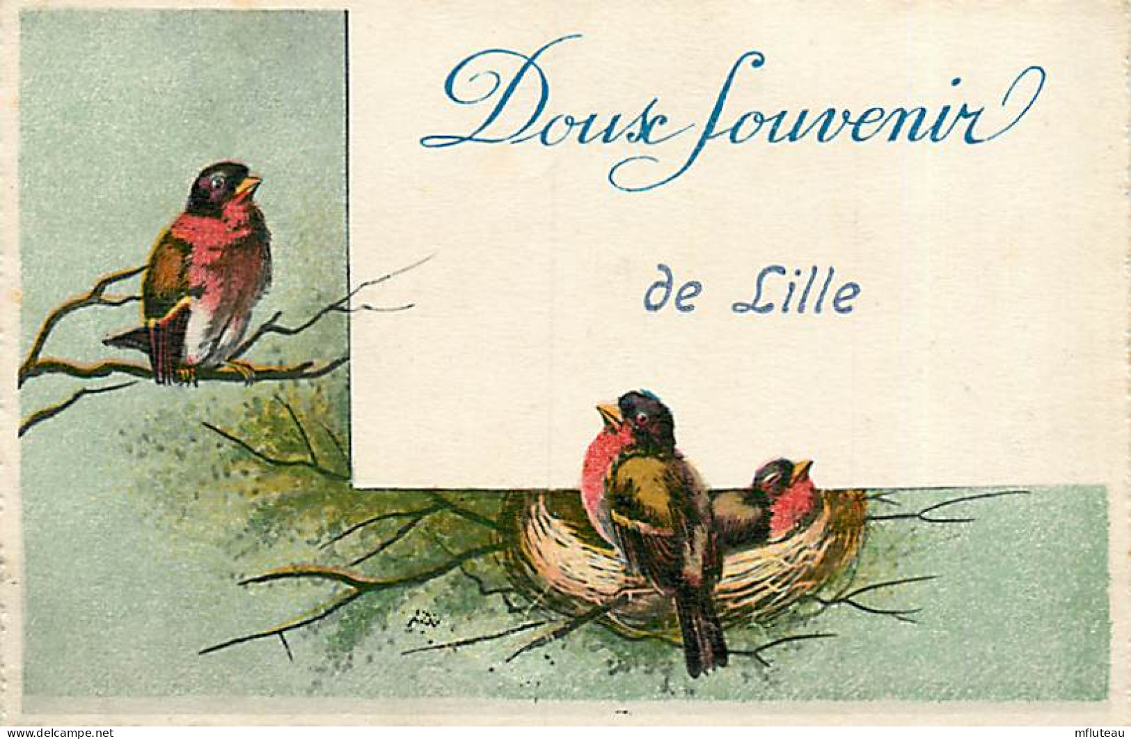 59* LILLE  Souvenir  Oiseaux        RL05.0539 - Lille