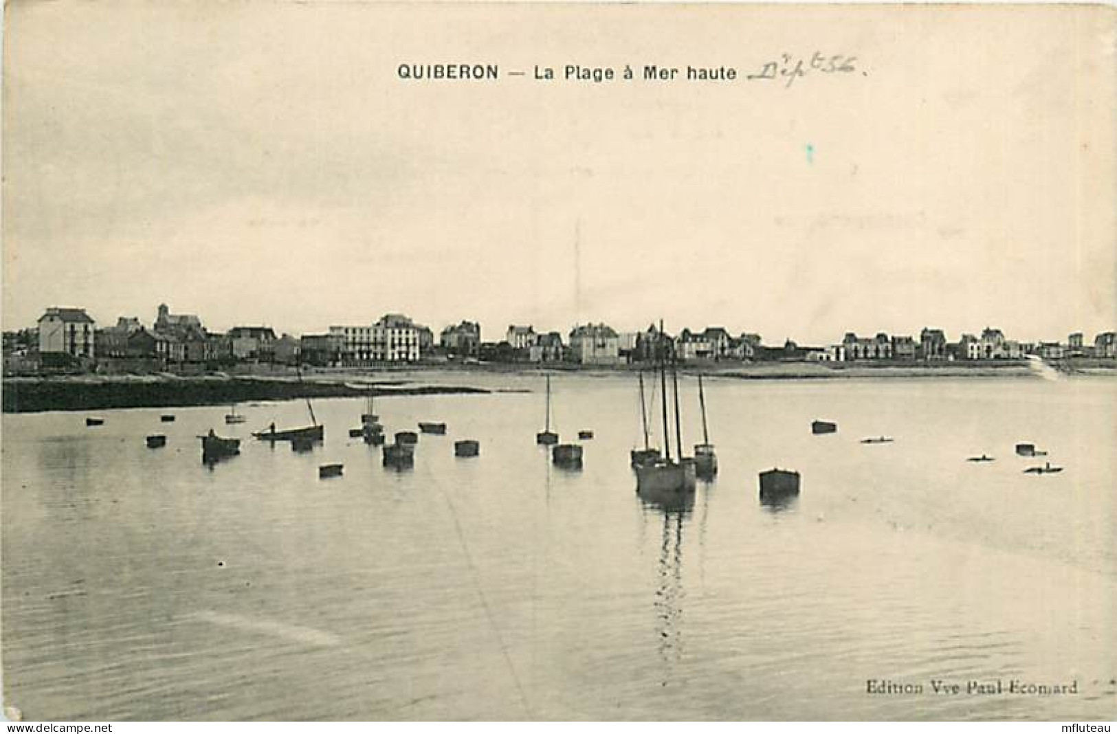 56* QUIBERON Plage Maree Haute        RL05.0388 - Quiberon