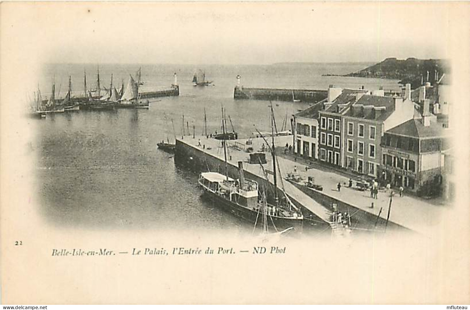 56* BELLE ILE EN MER  Le Palais  Port         RL05.0368 - Belle Ile En Mer