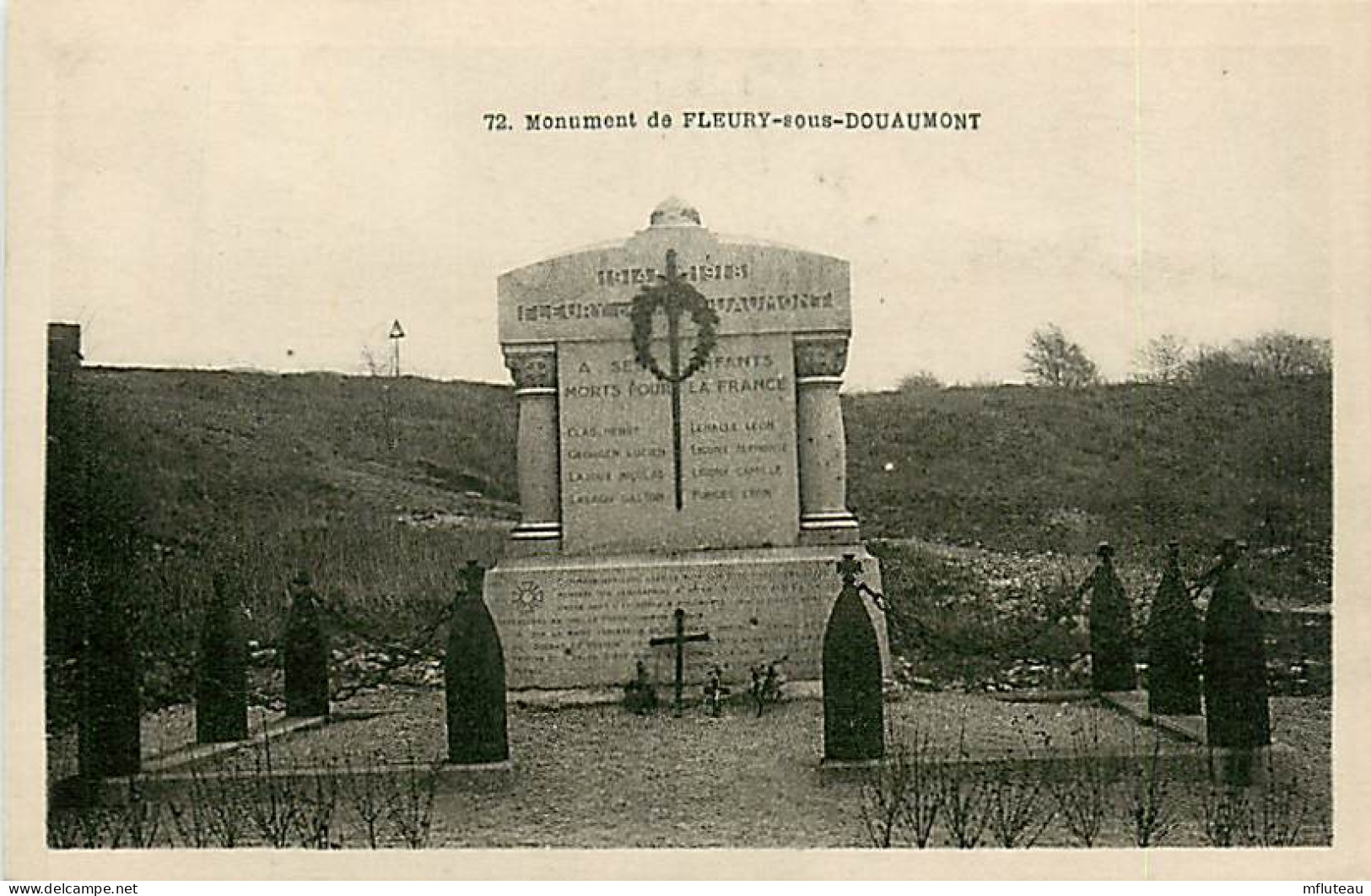 55* FLEURY SOUS DOUAUMONT   Monument Aux Morts          RL05.0270 - Sonstige & Ohne Zuordnung