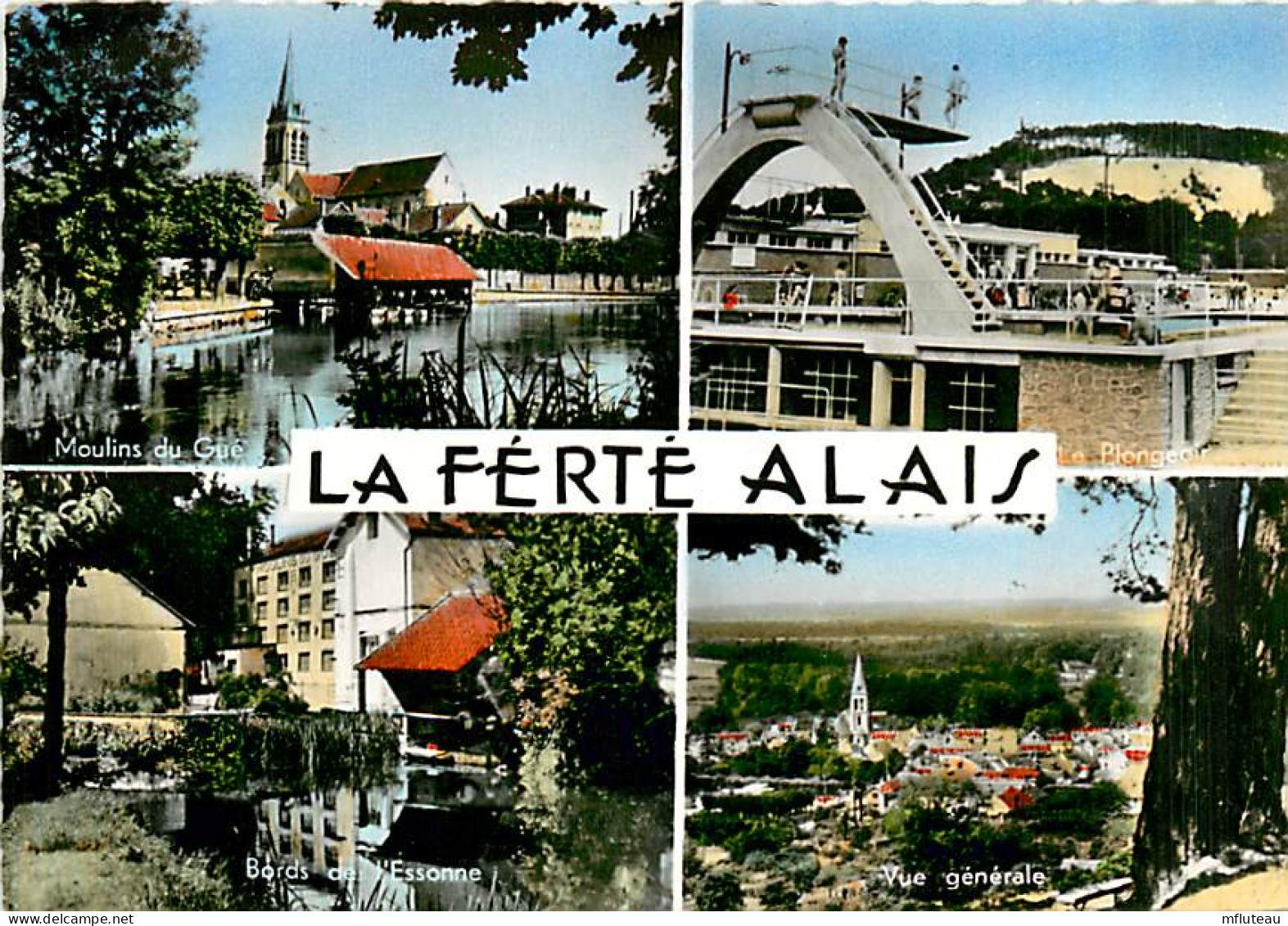 91* LA FERTE ALAIS Multi Vues   CPSM(10x15)     RL05.1387 - La Ferte Alais