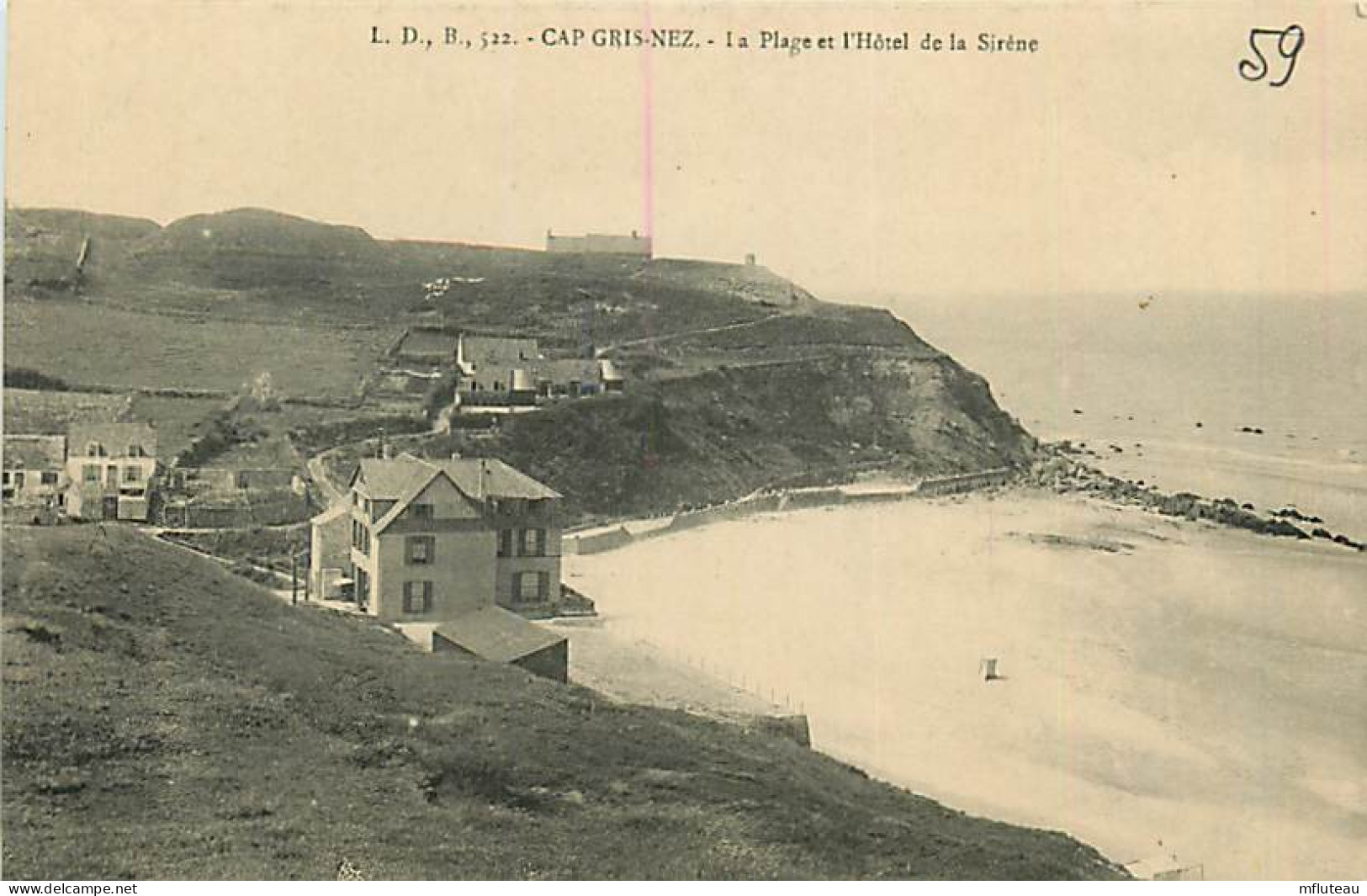 62* CAP GRIS NEZ Hotel De La Sirene       RL05.1219 - Sonstige & Ohne Zuordnung