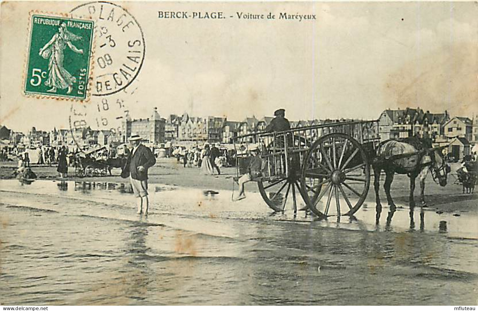 62* BERCK PLAGE  Voitures De Mateyeux      RL05.1199 - Berck