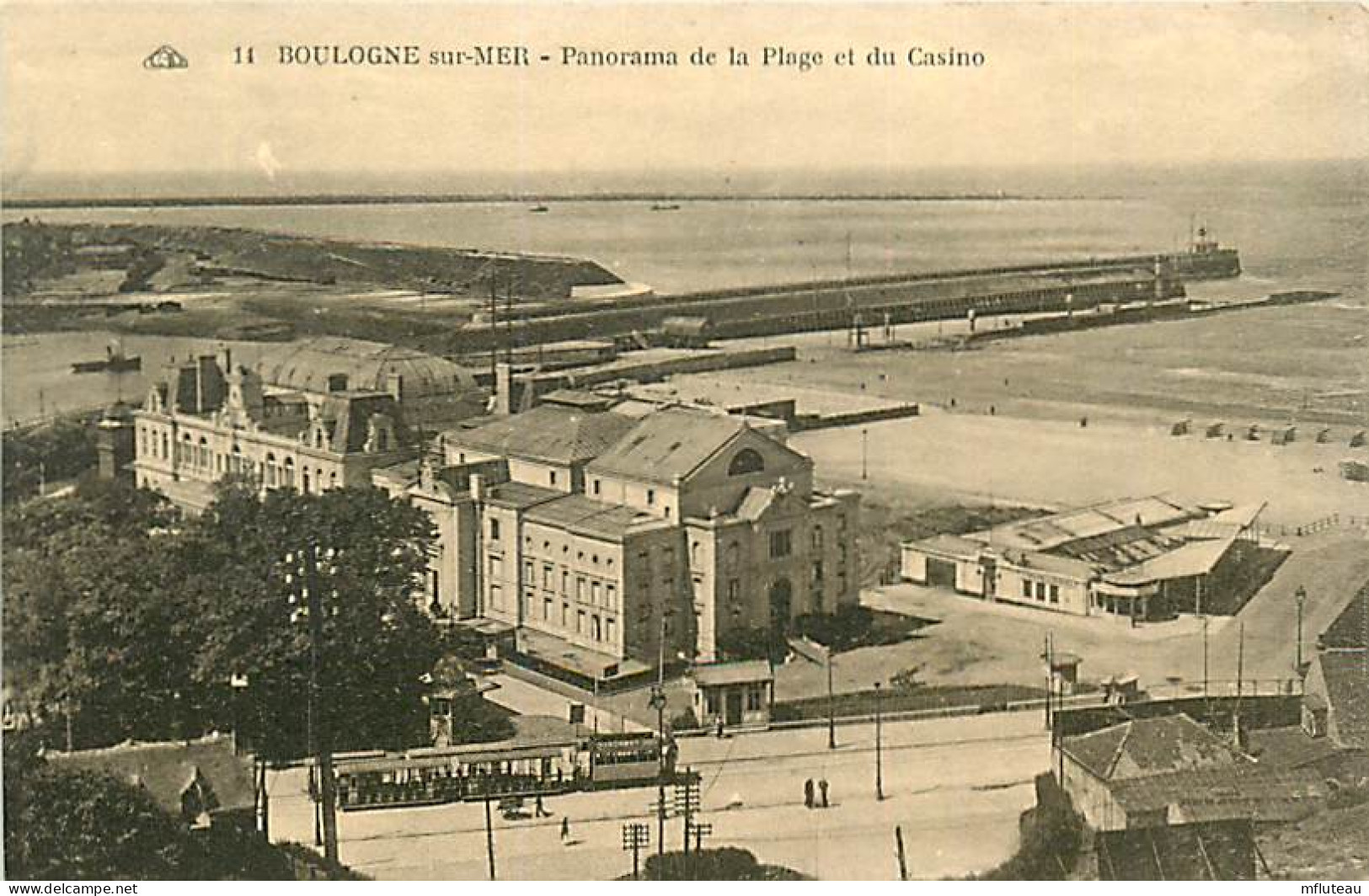 62* BOULOGNE SUR MER  Plage Et Casino     RL05.1174 - Boulogne Sur Mer