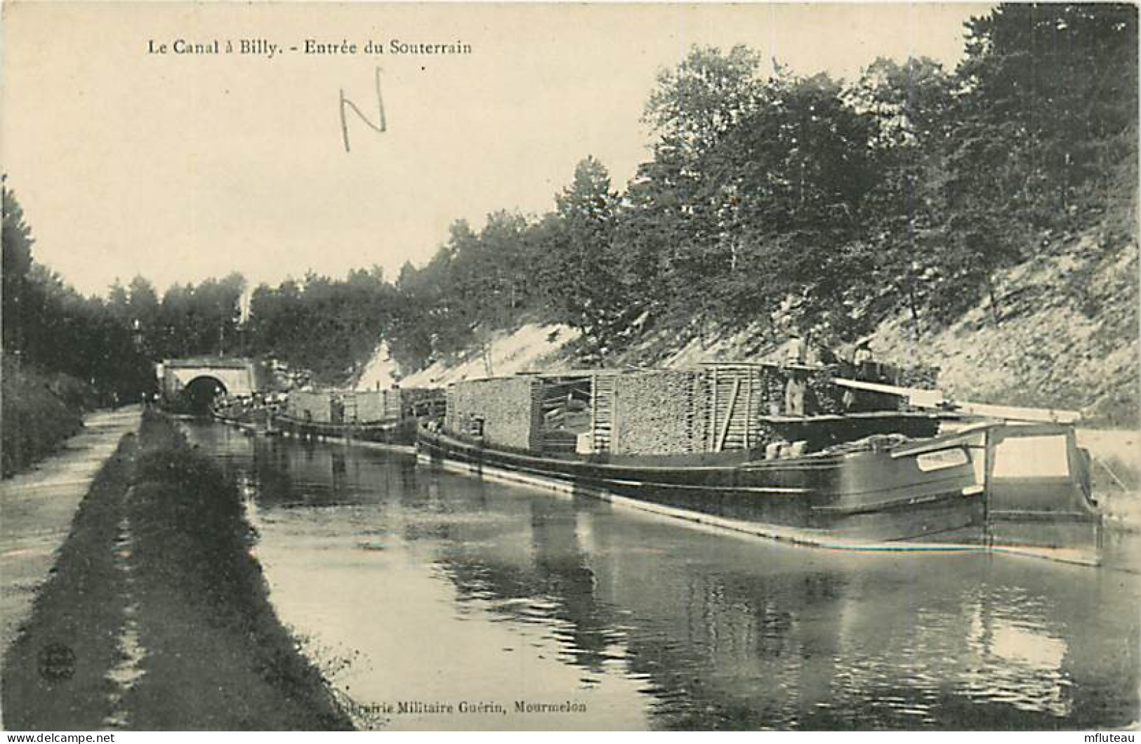62* BILLY Entree Canal Souterrain   RL05.1084 - Autres & Non Classés