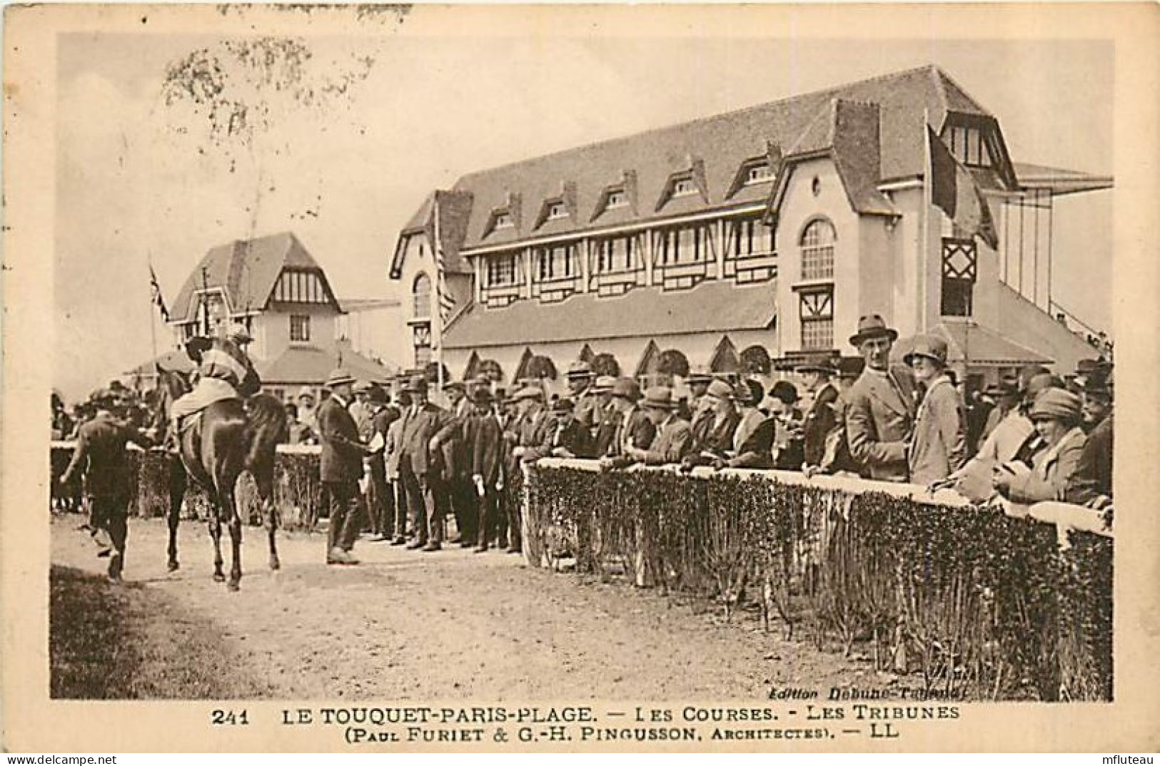 62* LE TOUQUET PARIS PLAGE  Les  Courses   Tribunes       RL05.1079 - Le Touquet
