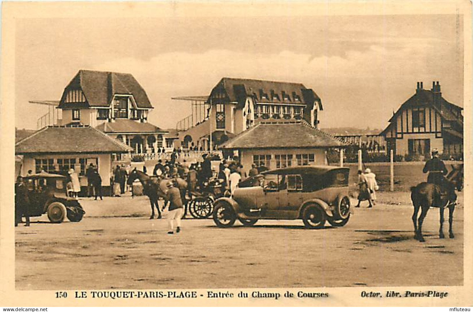 62* LE TOUQUET PARIS PLAGE  -entree  Champ De Courses       RL05.1075 - Le Touquet