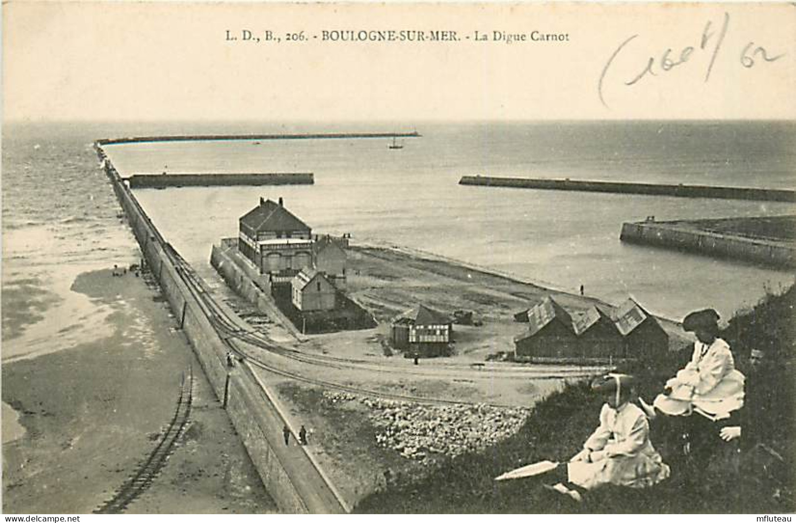 62* BOULOGNE SUR MER  Digue Carnot      RL05.1059 - Boulogne Sur Mer