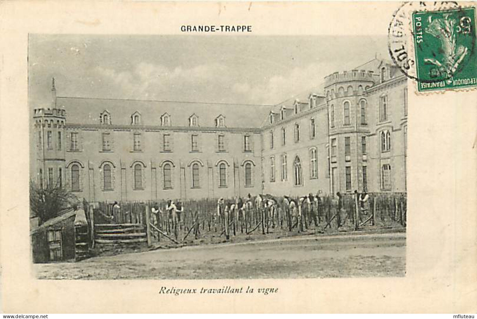 61* Soligny La Trappe - LA GRANDE TRAPPE   - Religieux Travaillant La Vigne RL05.1007 - Sonstige & Ohne Zuordnung