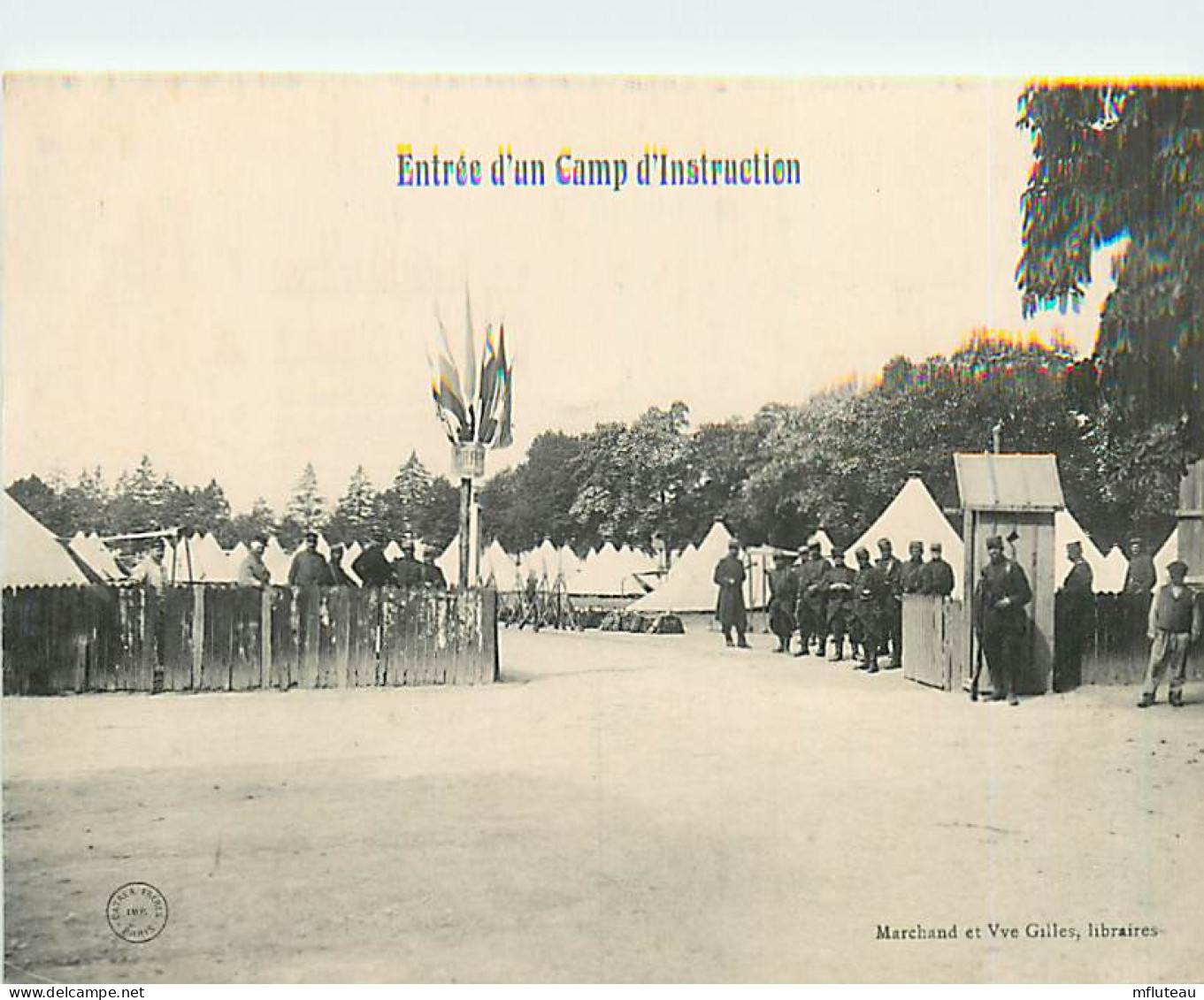 61* MORTAGNE  Entree Camp     RL05.0917 - Casernes