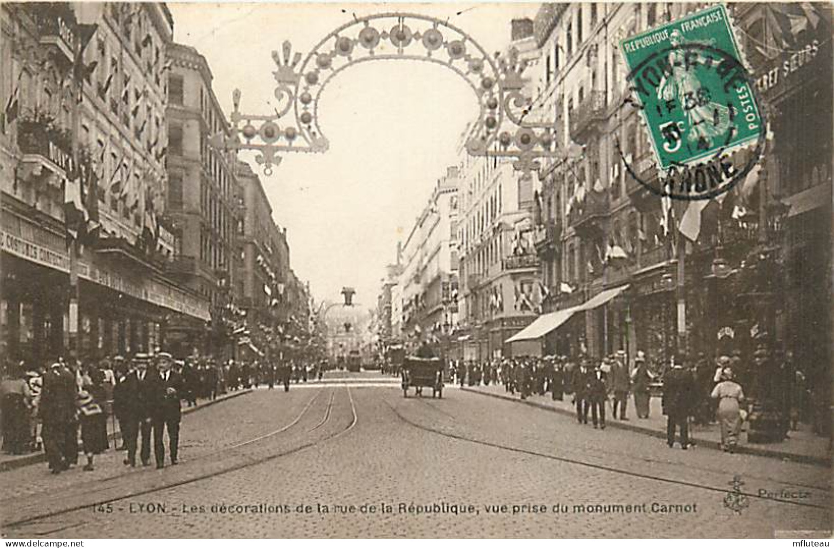 69* LYON Rue De La Republique  Decorations           RL06.0594 - Sonstige & Ohne Zuordnung