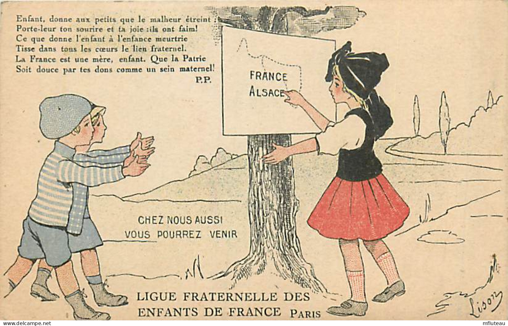 67* ALSACE   Ligue Des Enfants De France  (lison)         RL06.0326 - Altri & Non Classificati