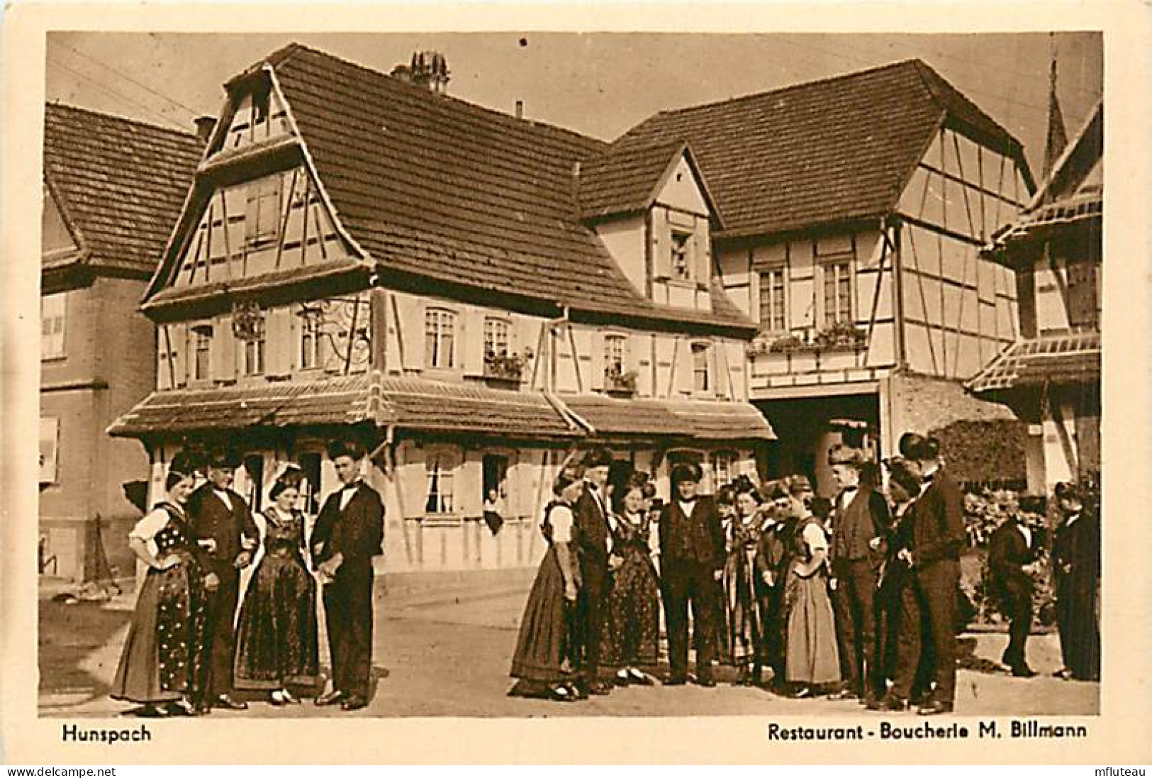 67* HUNSPACH      Restaurant Boucherie       RL06.0317 - Autres & Non Classés