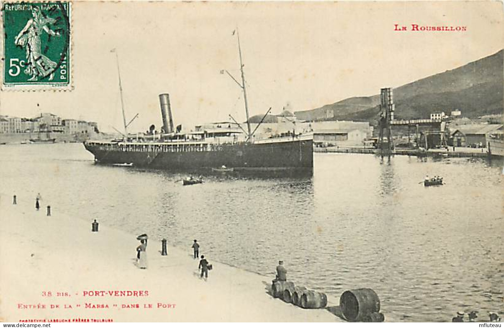 66* PORT VENDRES Entree De La « marsa »            RL06.0252 - Port Vendres