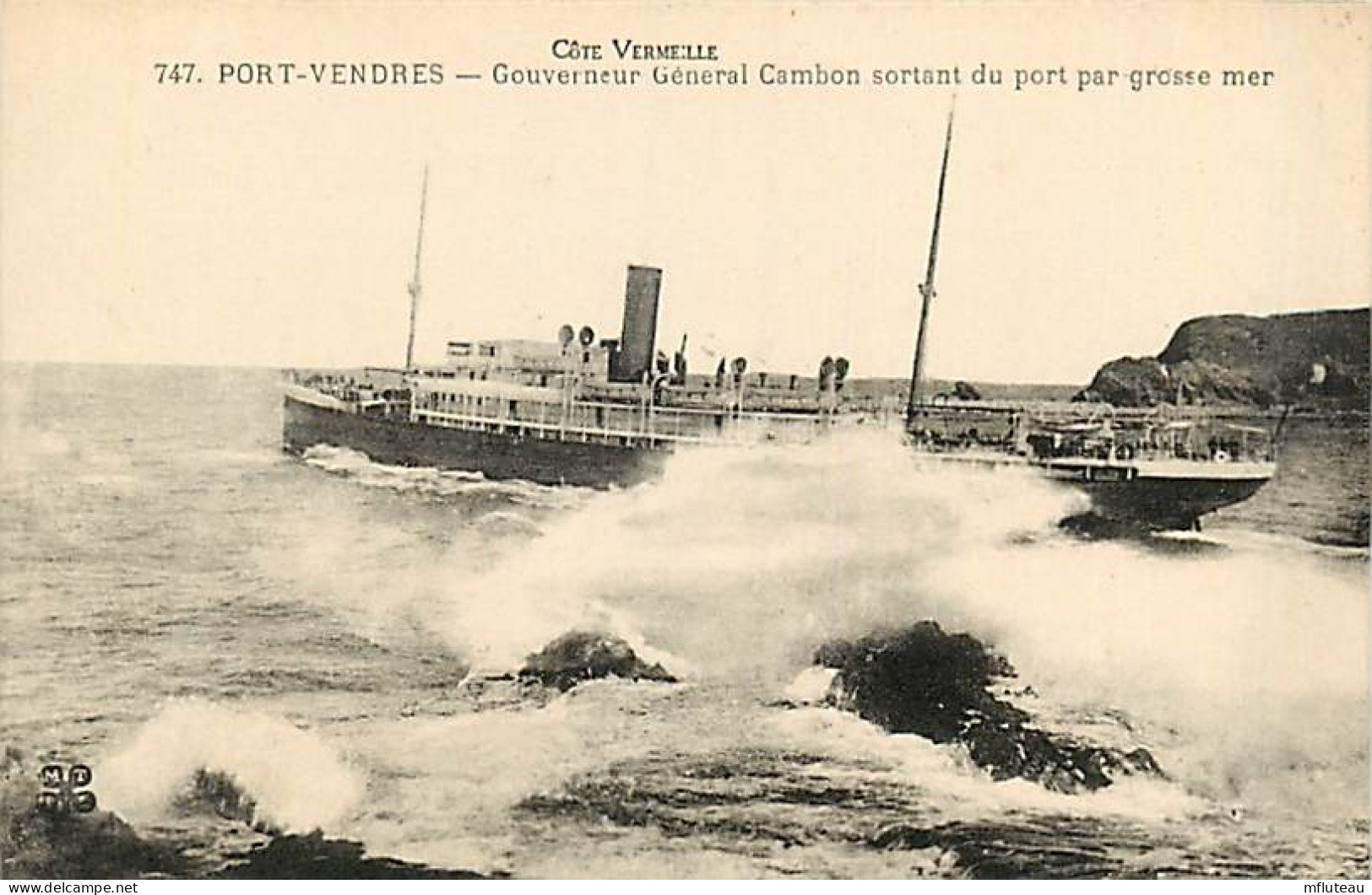 66* PORT VENDRES « gouverneur General Cambron »            RL06.0249 - Port Vendres