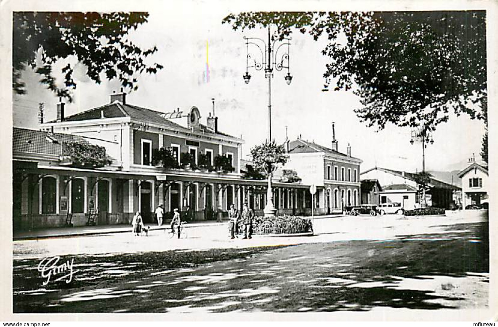 73* AIX LES BAINS   La Gare  (CPSM 8x14cm)       RL06.1149 - Aix Les Bains