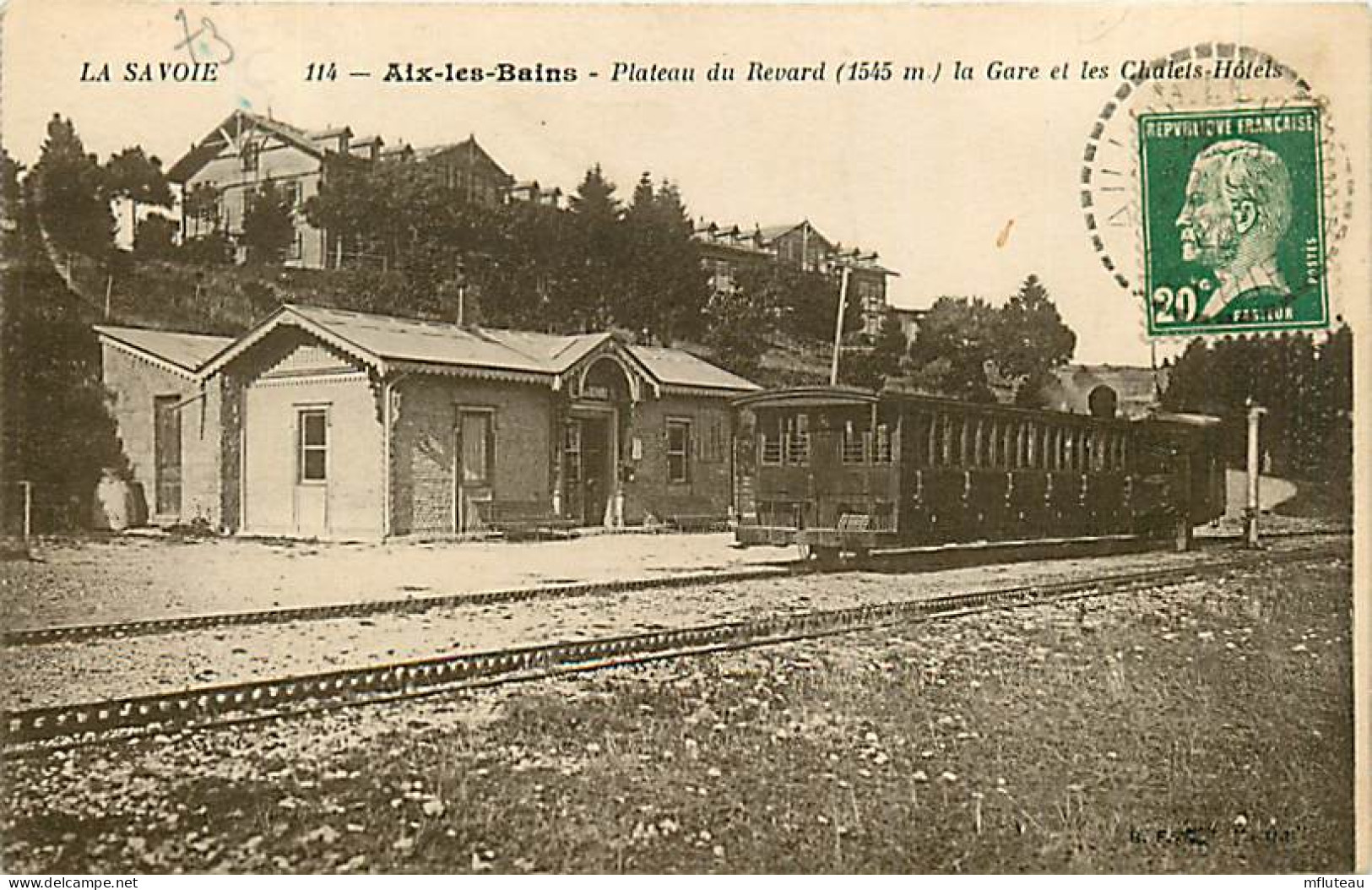 73* AIX LES BAINS Plateau Revard  Gare  Hotels           RL06.1060 - Aix Les Bains