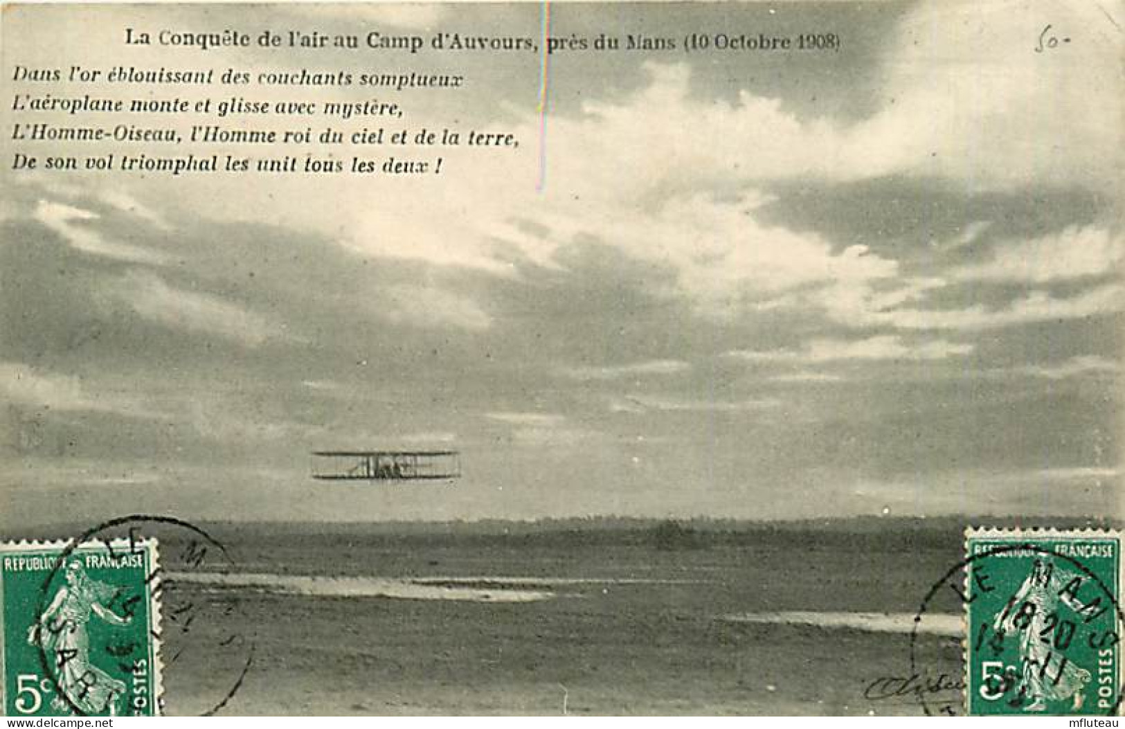 72* AUVOURS   Aviation 1908         RL06.1009 - Matériel