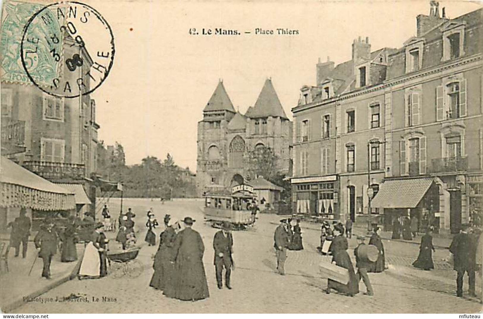 72* LE MANS  Place Thiers  RL06.0981 - Le Mans