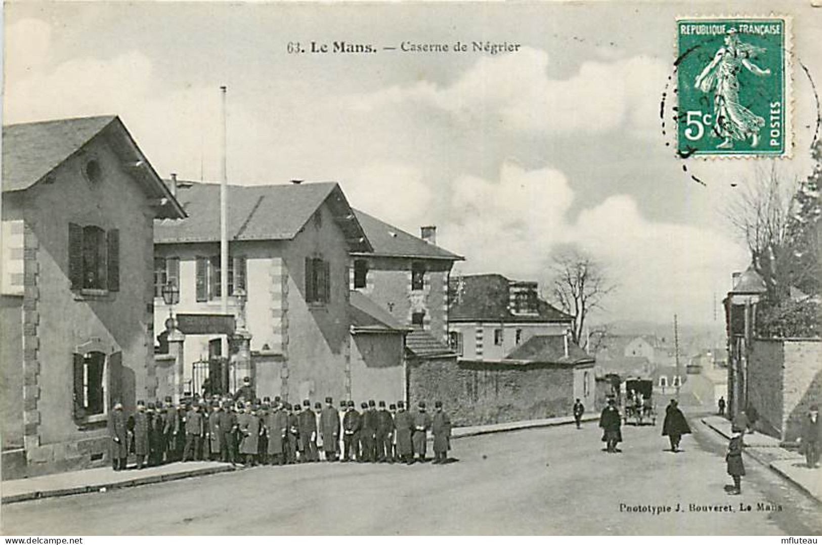 72* LE MANS Caserne Negrier          RL06.0962 - Barracks