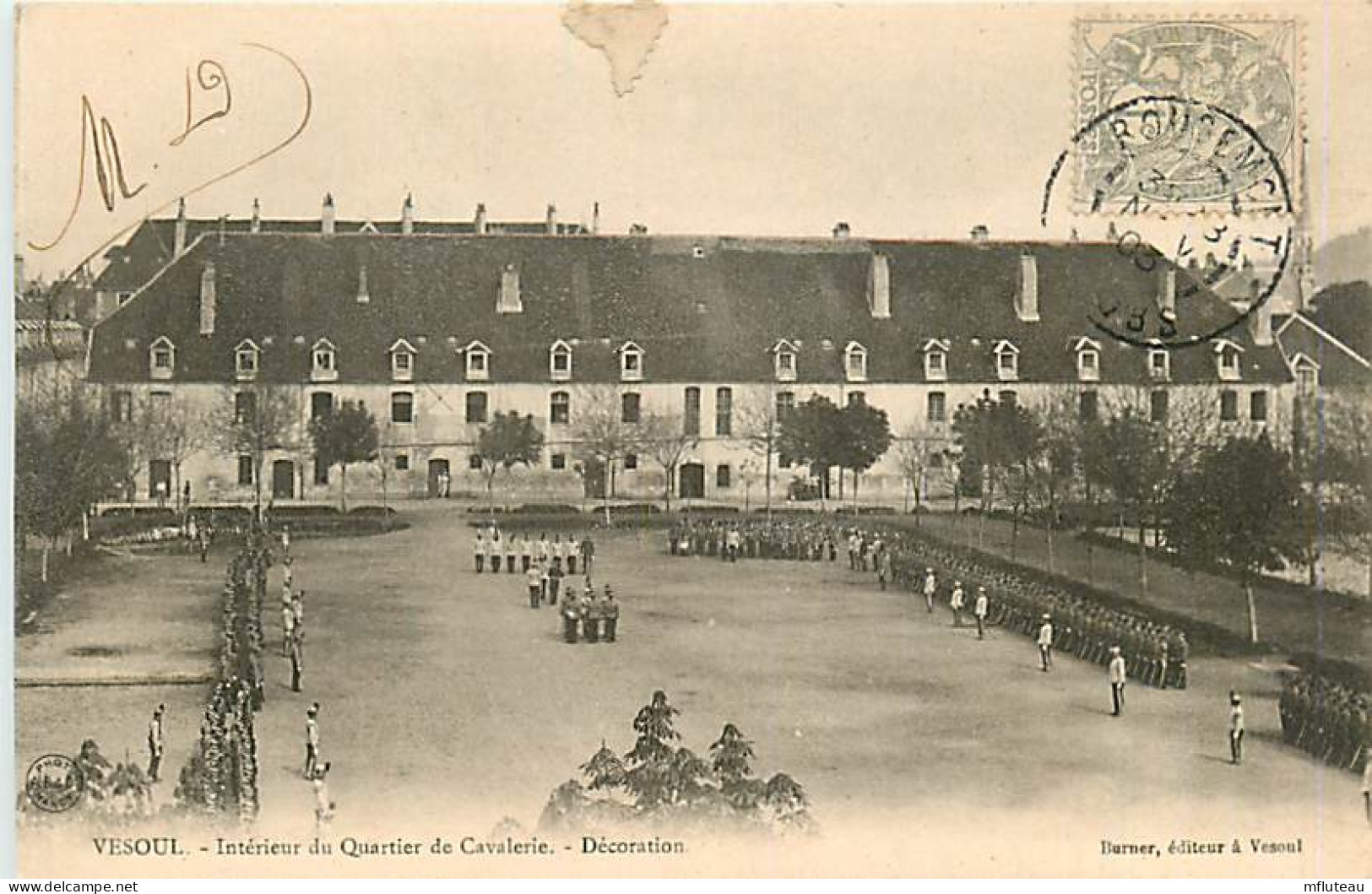 70* VESOUL  Quartier De Cavalerie  Decoration         RL06.0898 - Kazerne