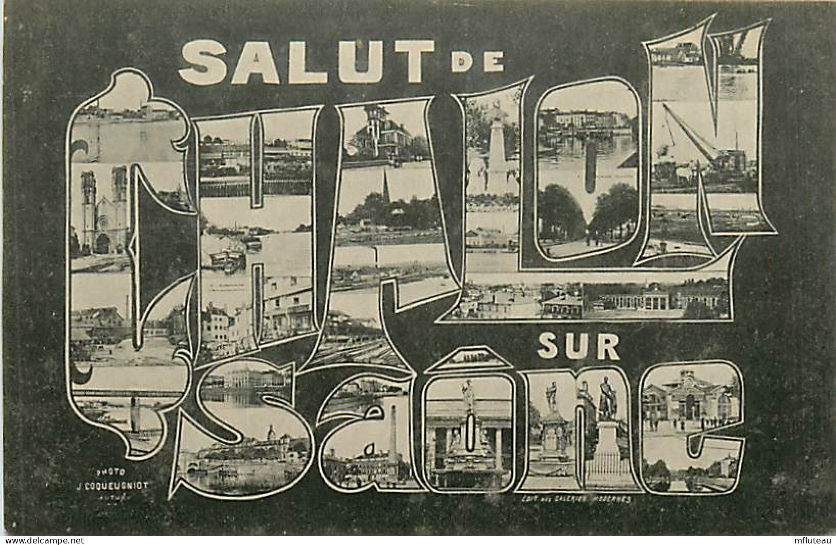 71* CHALON SUR SAONE  « salut »  Multivues         RL06.0846 - Chalon Sur Saone