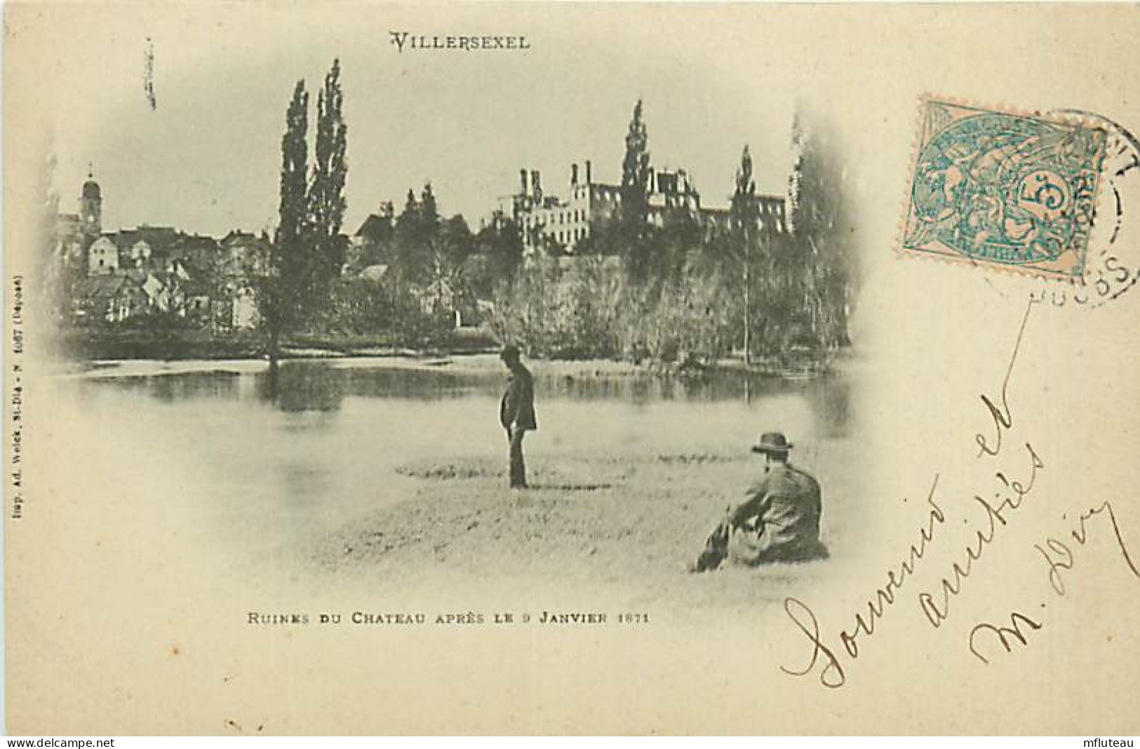 70* VILLERSEXEL   Ruines Du Chateau       RL06.0801 - Autres & Non Classés